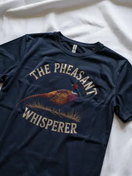 Pheasant Whisperer T-Shirt for Hunters – Vintage Outdoor Graphic Tee - Image 8
