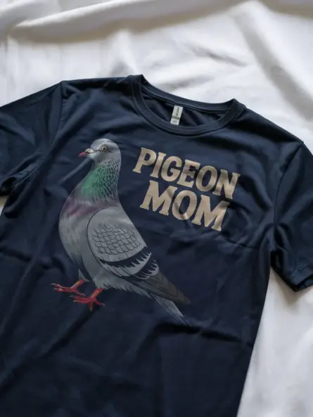Adorable Pigeon Mom Shirt for Proud Bird Lovers - Image 5