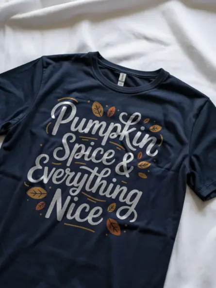 Pumpkin Spice T Shirt – Cozy Fall Quote Tee for Women - Image 8