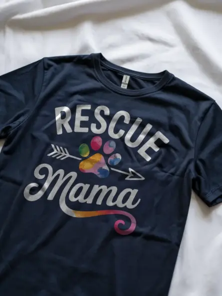 Rescue Mama Shirt – Bold Boho Style for Dog Lovers - Image 8