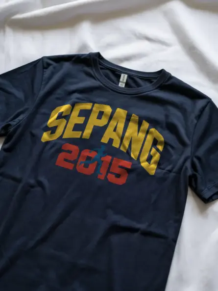 Running Event T Shirt – Bold Sepang 2015 Souvenir Tee - Image 8