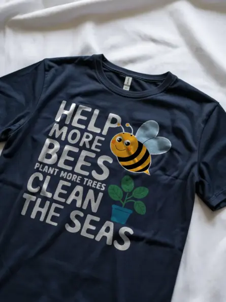 Help Save the Bees Shirt – Eco Friendly Tee for Nature Lovers - Image 11