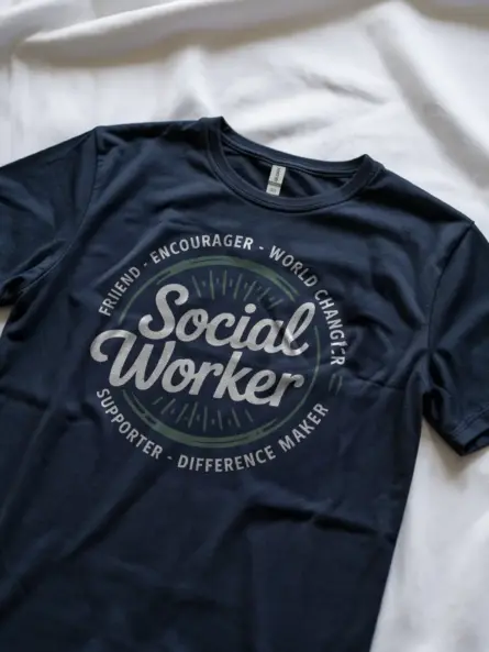 Social Worker Appreciation T-Shirt – World Changer Design - Image 5