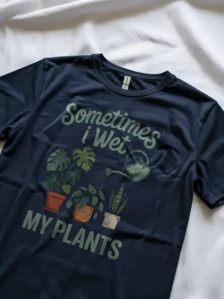 Hilarious Funny Plant Parent T-Shirt - Image 9