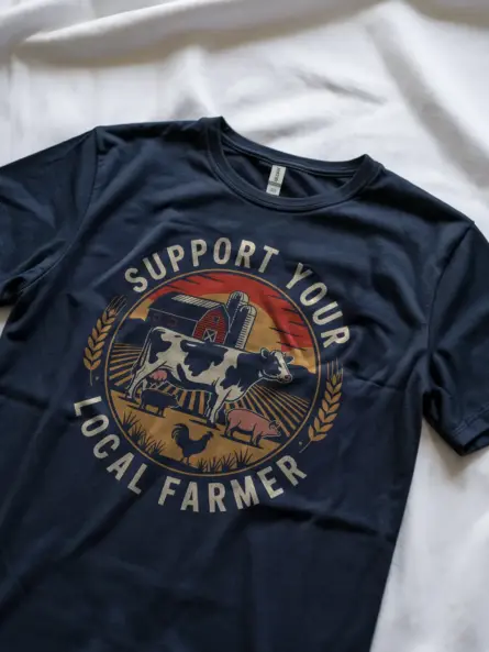 Support Your Local Farmer T-Shirt - Image 9