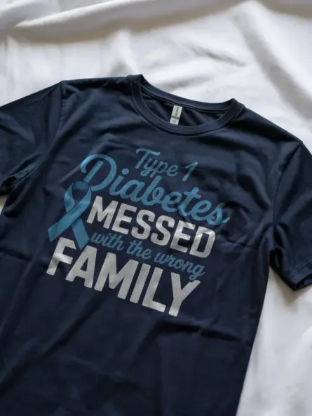 Type 1 Diabetes Family Shirt – Bold Support Tee for Awareness Events - Image 8