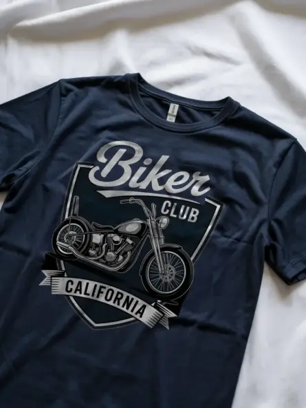 Vintage Biker Club T-Shirt – Classic California Ride Style - Image 8