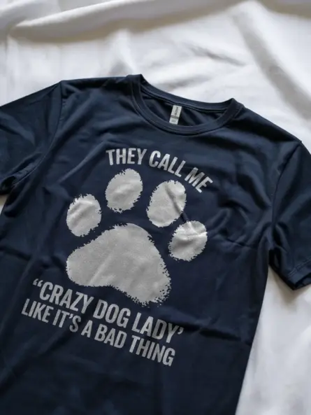 Vintage Crazy Dog Lady Shirt for Pet Moms and Dog Lovers - Image 11