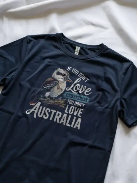 Vintage Kookaburra T-Shirt – Retro Australian Bird Tee for Nature Lovers - Image 11