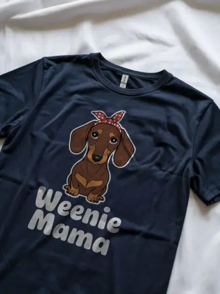 Weenie Mama Dachshund Shirt for Dog Moms - Image 11