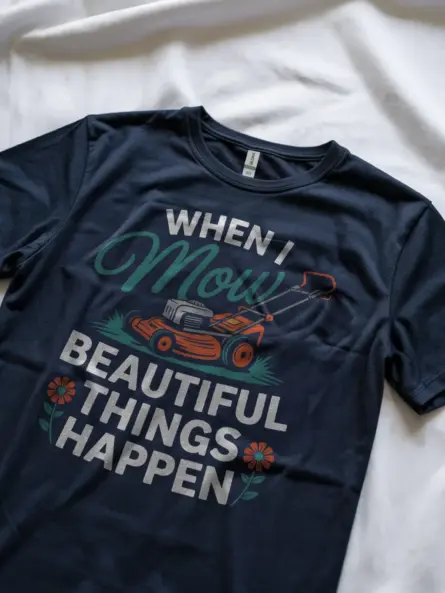 Funny Lawn Mowing T-Shirt for Gardeners - Image 12