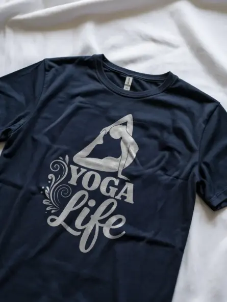 Yoga Life Shirt – Powerful Minimalist Tee for Wellness Enthusiasts - Image 8