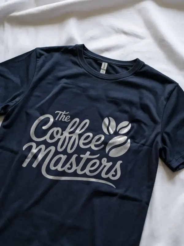 Navy Coffee Masters T-Shirt coffee masters t-shirt