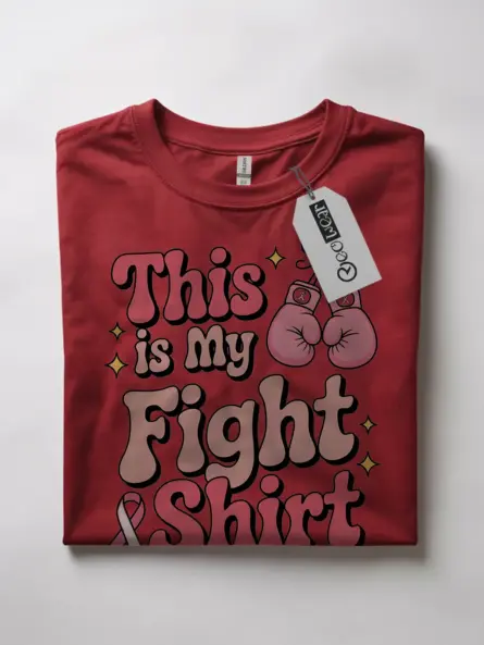 Empowering Breast Cancer Fight Shirt – “This Is My Fight Shirt” Design - Image 10