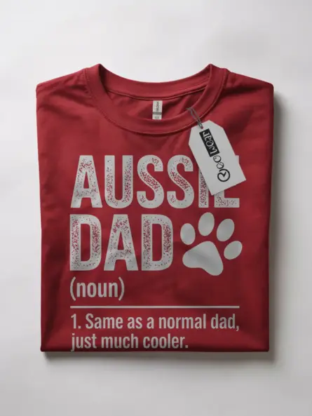 Epic Aussie Dad Shirt – Funny Australian Shepherd Dog Tee - Image 8