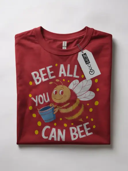 Bee All You Can Bee Shirt – Cheerful Motivational Pun Graphic Tee - Image 10