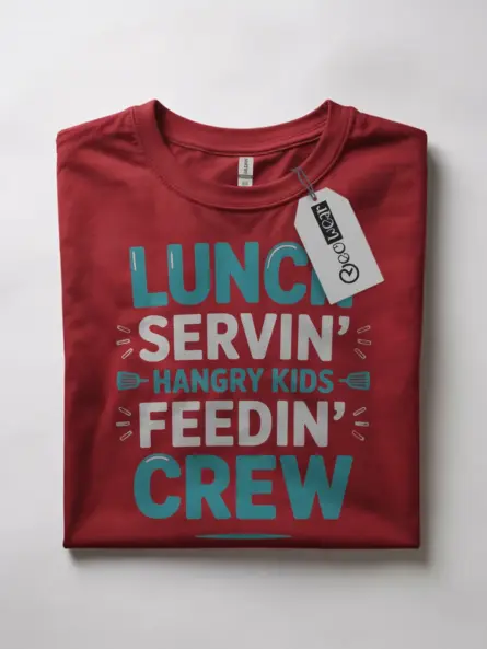 Cafeteria Crew T-Shirt for Lunch Staff - Image 10