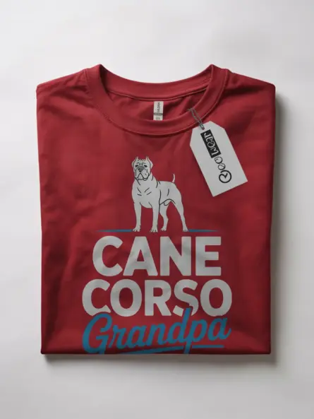 Modern Cane Corso Grandpa Shirt – Bold Dog Lover Tee - Image 7