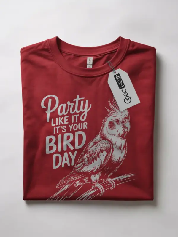 cockatiel birthday t-shirt