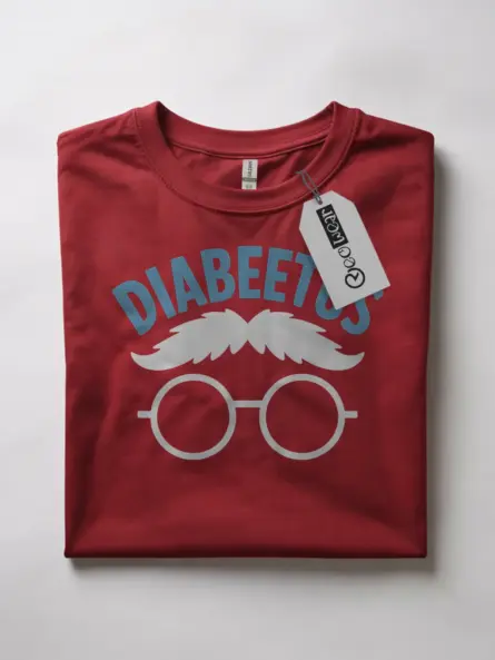 Hilarious Diabeetus T Shirt – Retro Meme Mashup for 80s Fans - Image 7