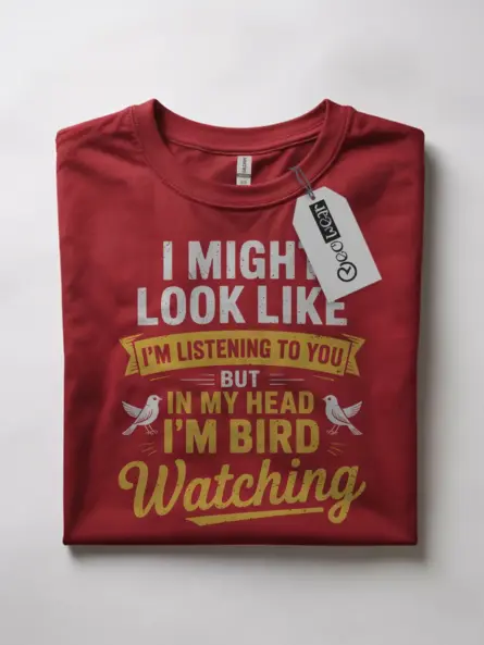 Funny Bird Watching T-Shirt for Introverts - Image 10