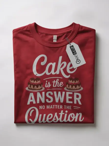 Funny Cake Lover T-Shirt for Bakers - Image 7