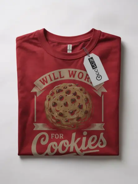 Hilarious Cookie Lover T-Shirt for Bakers - Image 7