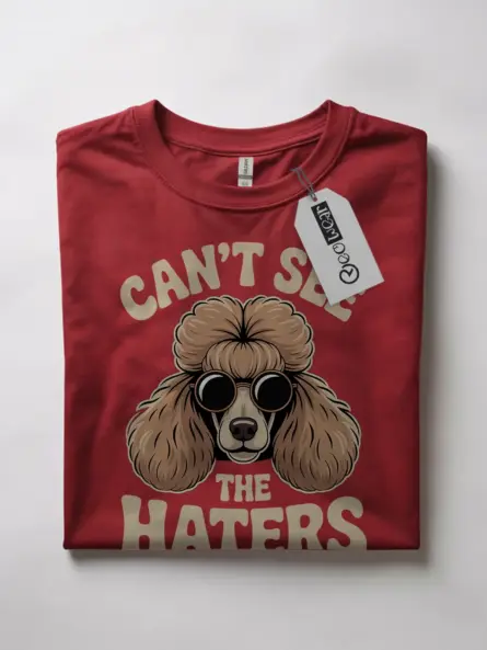 Funny Poodle T-Shirt – Retro Sassy Dog Mom Graphic Tee - Image 10