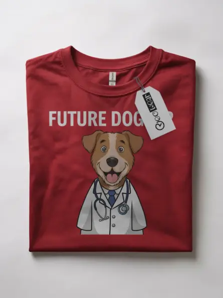 Future Dogtor T-Shirt for Vet Students & Pet Lovers - Image 7