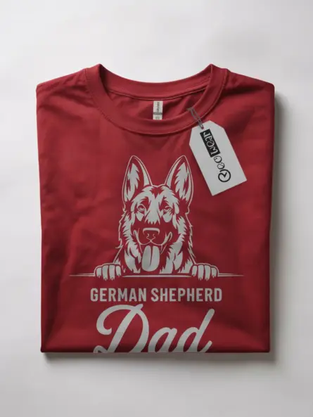 German Shepherd Dad T-Shirt for Dog Lovers - Image 6