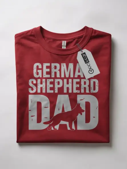 Bold German Shepherd Dad Shirt – Rugged Gift for Dog Lovers - Image 13