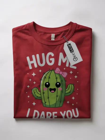 Hug Me I Dare You T-Shirt - Image 10