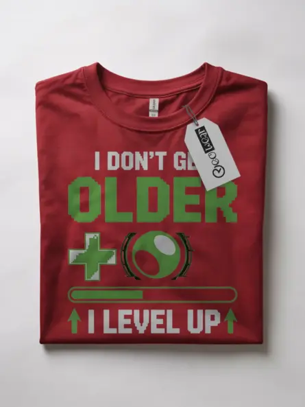 Level Up Birthday Gamer T-Shirt - Image 4
