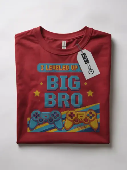 Epic Leveled Up to Big Bro Gamer Shirt - Image 7