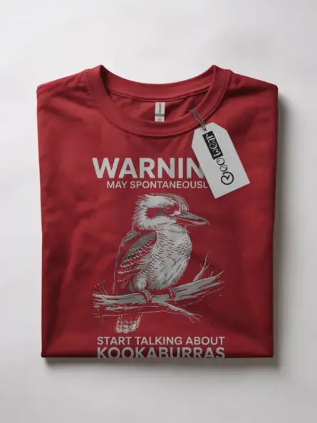 Funny Kookaburra Bird T-Shirt for Australian Wildlife Fans - Image 7