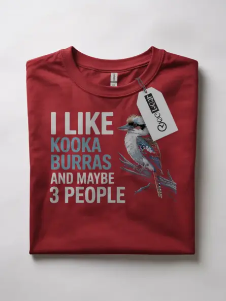 kookaburra bird t-shirt for birdwatchers