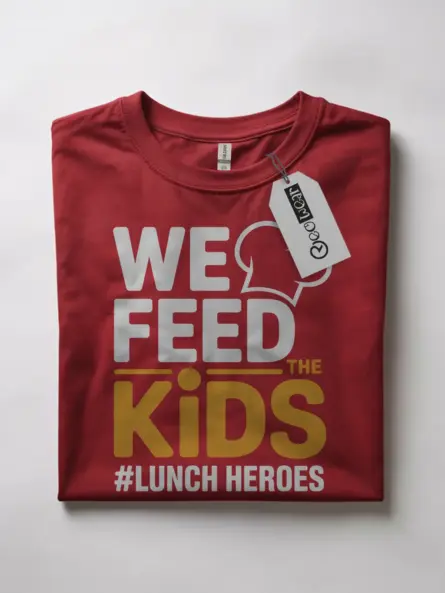 Proud Lunch Hero T-Shirt for Cafeteria Staff - Image 10