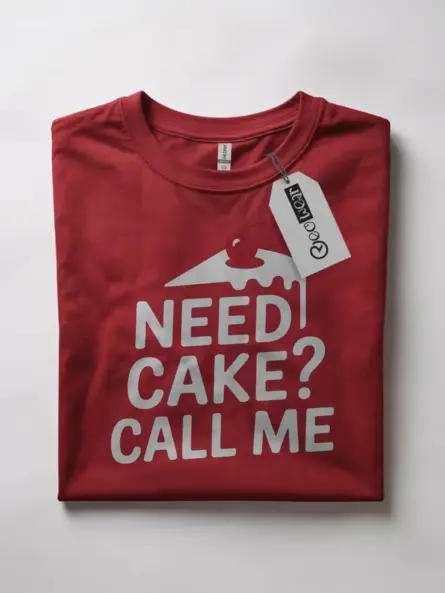 Need Cake Call Me T-Shirt - Image 10