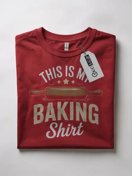 Nostalgic Baking T-Shirt for Home Bakers - Image 7