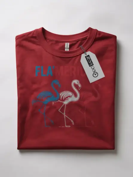 Patriotic Flamingo T-Shirt – FLA'MERICAN Red White Blue Tee - Image 4