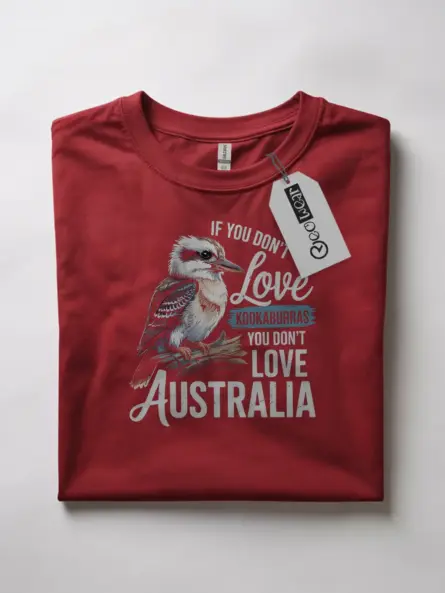 Vintage Kookaburra T-Shirt – Retro Australian Bird Tee for Nature Lovers - Image 7