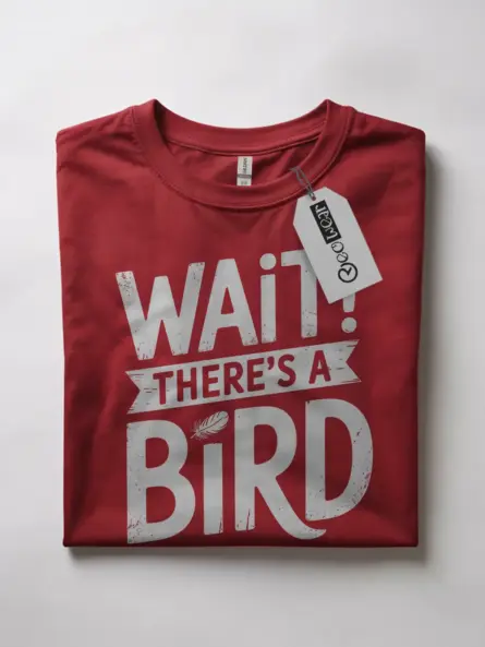 Wait There’s A Bird T-Shirt – Funny Bird Watcher Tee for Introverts & Nature Lovers - Image 10
