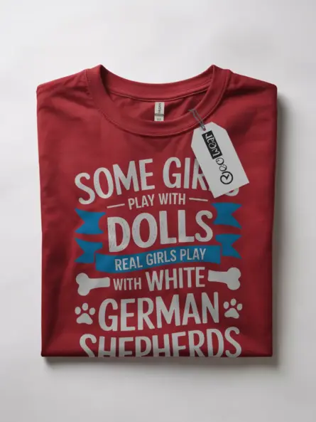 white german shepherd shirt for women