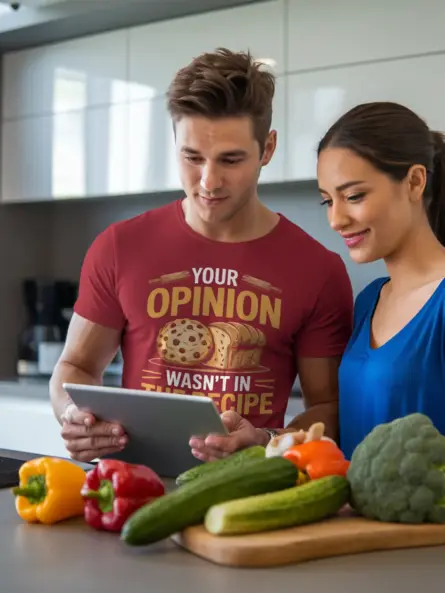 Savage Funny Opinion Baking T-Shirt for Chefs - Image 9