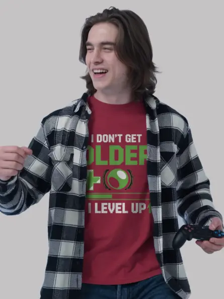 Level Up Birthday Gamer T-Shirt - Image 6