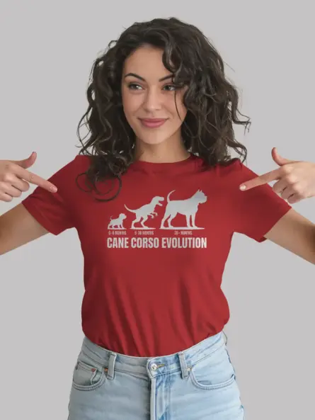 Hilarious Cane Corso Evolution Shirt – Funny Dog Growth Tee - Image 3