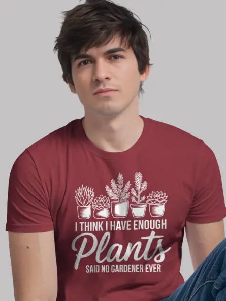 I Think I Have Enough Plants T-Shirt - Image 11