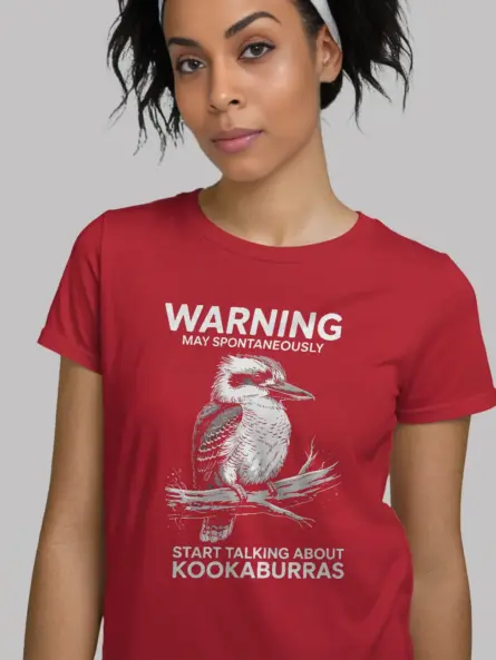 Funny Kookaburra Bird T-Shirt for Australian Wildlife Fans - Image 9