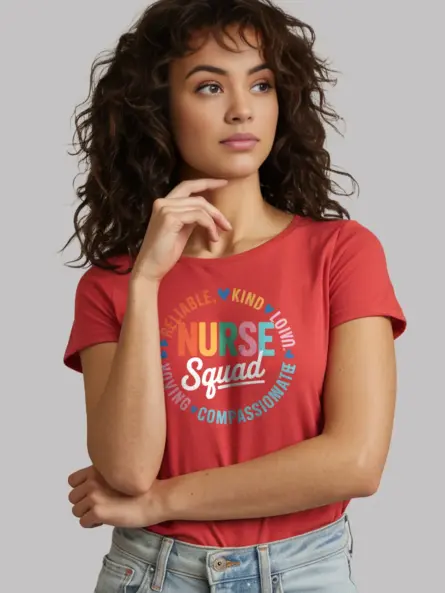 Colorful Nurse Squad Shirt for Team Appreciation - Image 12