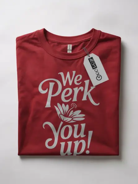 Perk Up Coffee T-Shirt for Wellness - Image 7